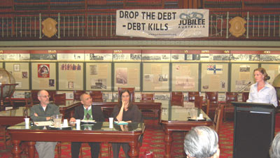 World Debt Day Forum in Sydney