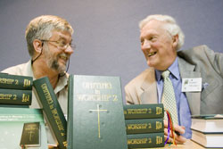 Rev Paul Walton and Rev Robert Gribben at the launch of UiW2