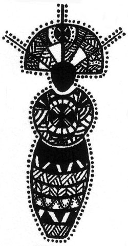 'Our Aboriginal Christ' by Jasmine Corowa