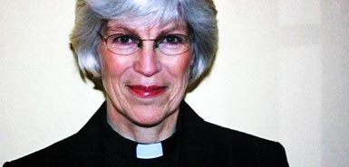 Rev Alison Peden. Photo courtesy of www.timesonline.co.uk