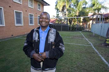 Director of the Matthew Rusike Children’s Home Astonishment Mapurisa. Photo by Osker Lau