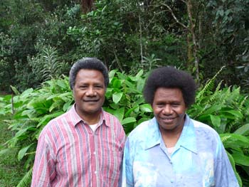 Rev Samson Lowa and wife Jessie. Photo by Malcolm Bottrill