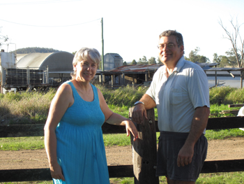 Jenny and Peter Coombes. Photo by  Shauna Coombes