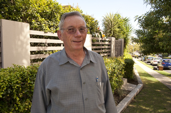 Synod Community Recovery Coordinator volunteer Ian Laurie. Photo by Osker Lau.