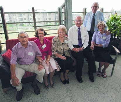 Couples Club members (from left) Don and Lorraine Reid, Fay and Ray Hunt, Wilf and Kath Wheatley. Photo by Osker Lau