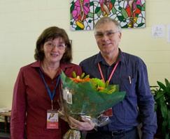 Heather and Bruce Johnson. Photo by Osker Lau