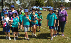 The Cadets and Juniors in the Primary School Mini Marathon. Photo courtesy of Nalda Brett