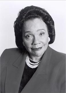 Coretta Scott King, the widow of the Rev. Martin Luther King Jr