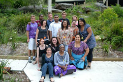 Queensland Uniting Church leaders enjoy the final day of the conference. Photo by Joshua Baldwin