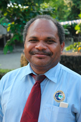 Moderator-elect Rev Bernard Siai will lead the United Church in PNG. Photo courtesy of Bruce Mullan