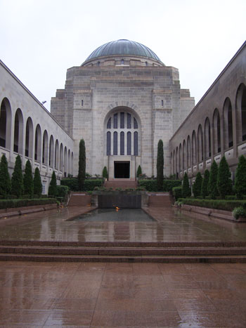 Australian War Memorial, Canberra, where the memorial to the 1122 people who died on the Montevideo Maru will be held this Sunday 1 July,