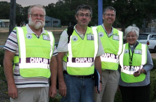 Coonabarabran chaplains. Photo courtesy of the Uniting Church in Australia Assembly