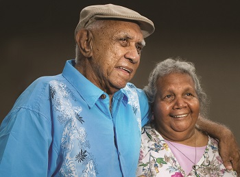 Bill Hollingsworth and his wife Ruth Photo: The Cairns Post