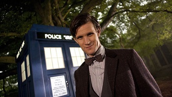 Matt Smith plays the Doctor in the long-running BBC series Doctor Who. Photo: bbc.co.uk/doctorwho