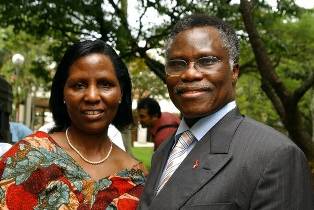 WCC General Sectretary Samuel Kobia with his wife Ruth © WCC/Peter Williams