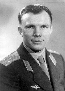 World's first person in space Soviet cosmonaut Yuri Gagarin