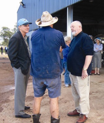 The Uniting Church Moderator Rev David Pitman visited the Mary Valley in June