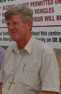 Uniting Church President Rev Gregor Henderson at Port Augusta