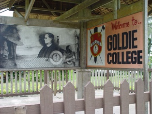 Historic Goldie College was badly affected by the tsunami