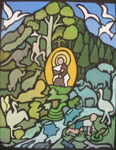 "An Isaiah Image 2: Promise of harmony on the holy mountain" by Geraldine Wheeler.