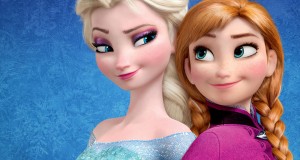 Elsa and Anna from Disney's animated hit film, Frozen.