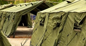 Tents at the Manus Island regional processing facility