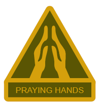 Praying Hands logo