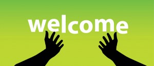 Six ways to be a welcoming church banner.