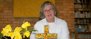 Shirley Sargeant facilitates contemplative prayer sessions at Stillpoint in Toowong. Photo taken by Holly Jewell.