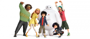 Big Hero 6, Directed by Don Hall and Chris Williams, Starring Ryan Potter, Scott Adsit and Daniel Henney 2014, PG. Photo by Walt Disney Pictures.