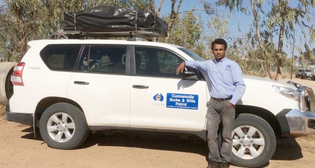 Frontier Services' Cunnamulla Patrol minister Rev Sunil Kadaparambil.