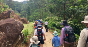 Members of The Gap Uniting Church recently completed a challenging trek through Sri Lanka. Photo: Supplied