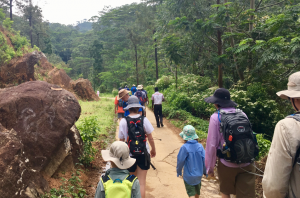 Members of The Gap Uniting Church recently completed a challenging trek through Sri Lanka. Photo: Supplied